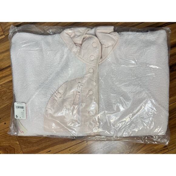 NWT Free People X Hatch Maternity Hit The Slopes Fleece Jacket Medium - Picture 6 of 7